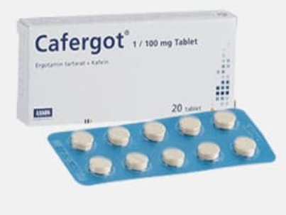 Cafergot (Caffeine/Ergotamine) 100mg