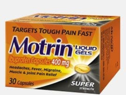 Motrin (Ibuprofen) 400mg