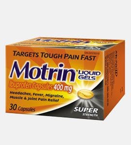 Motrin (Ibuprofen) 400mg