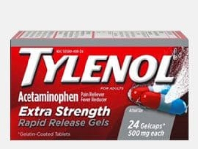 Tylenol (Acetaminophen) 500mg