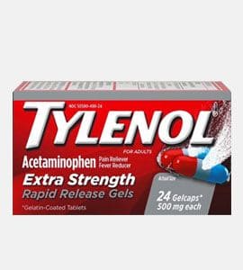 Tylenol (Acetaminophen) 500mg
