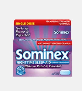 Sominex (Diphenhydramine) 25mg