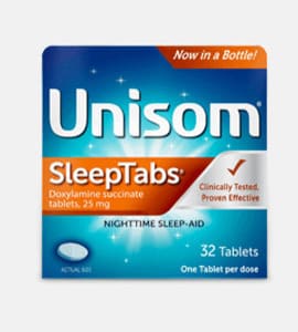 Unisom (Diphenhydramine) 25mg