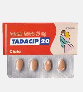 Tadacip (Tadalafil) 20mg